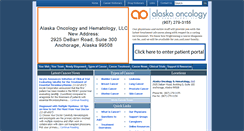 Desktop Screenshot of alaskaoncology.com